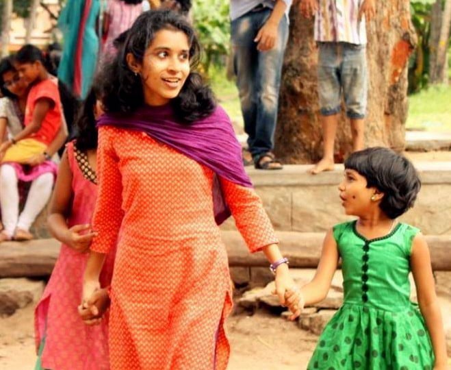 Pheba with Karthika